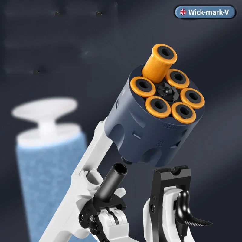 John Wick 4 MK4 Revolver Nerf Guns