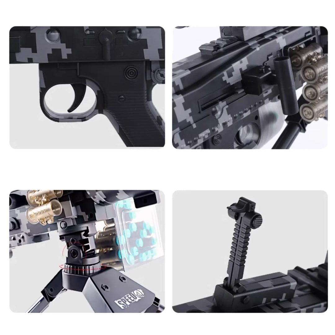 Camouflage Automatic MG3 Light Machine Gun Nerf Guns