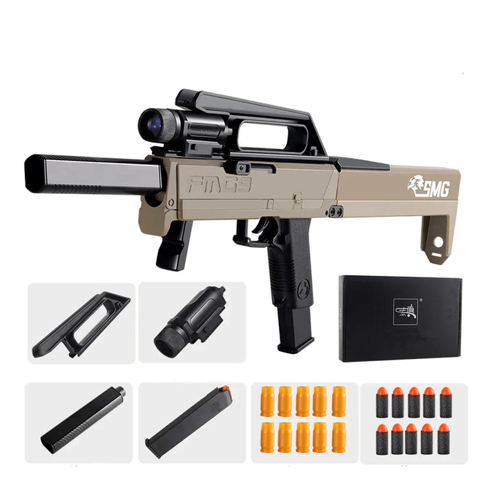 Folding Sand FMG9 Submachine Gun Nerf Guns