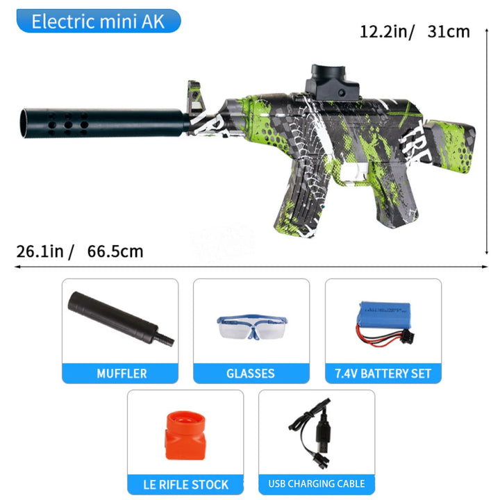 Mini Fully Automatic AK47 rifle Gel Blaster