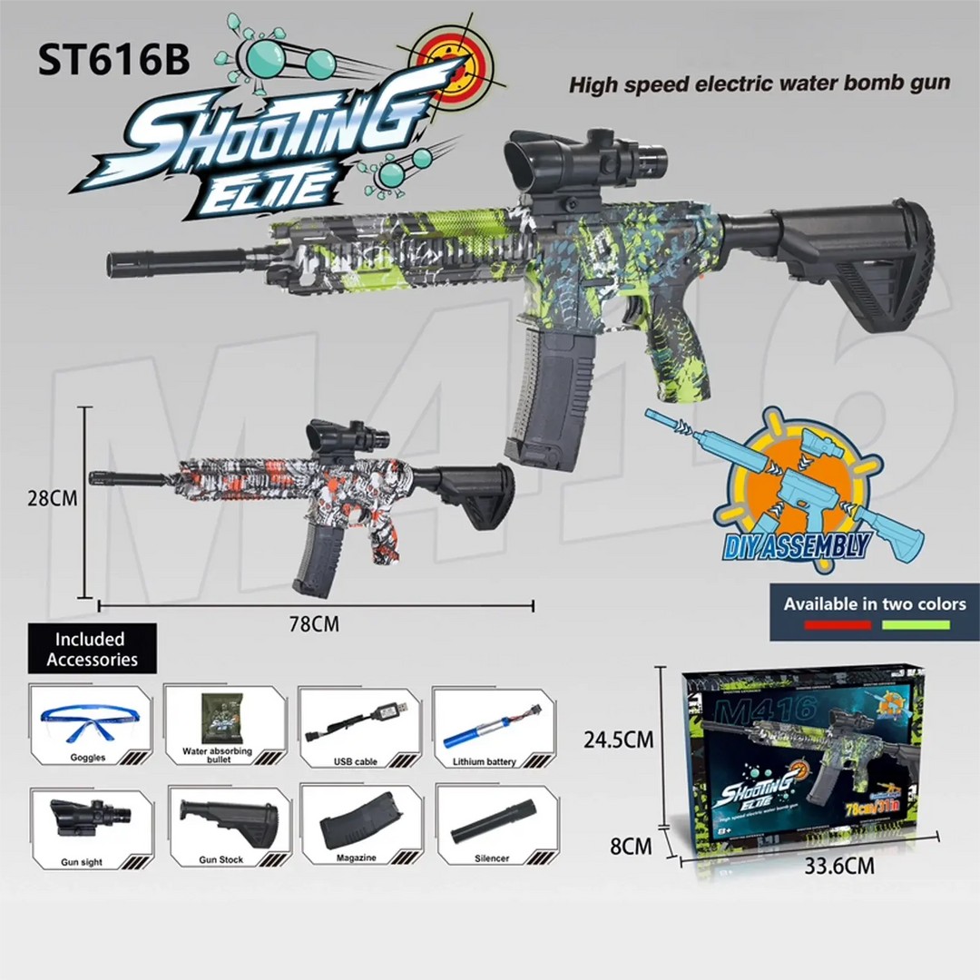 fully automatic HK416 rifle gel blaster