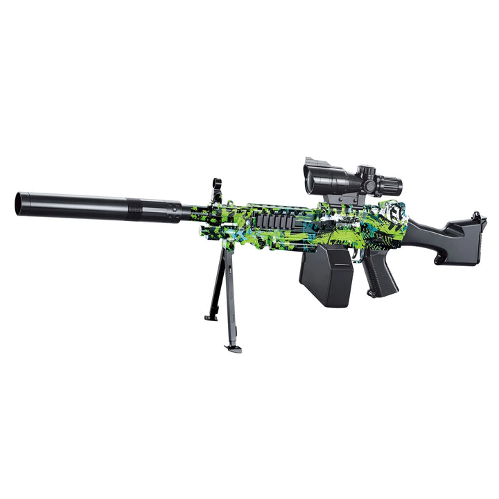 Colorful m249 machine gun gel blaster