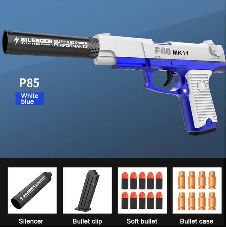 Shell Ejecting p85 mk11 pistol nerf guns