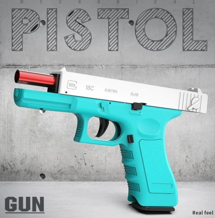 Automatic Shell Ejection Glock G18 Pistol Nerf Guns