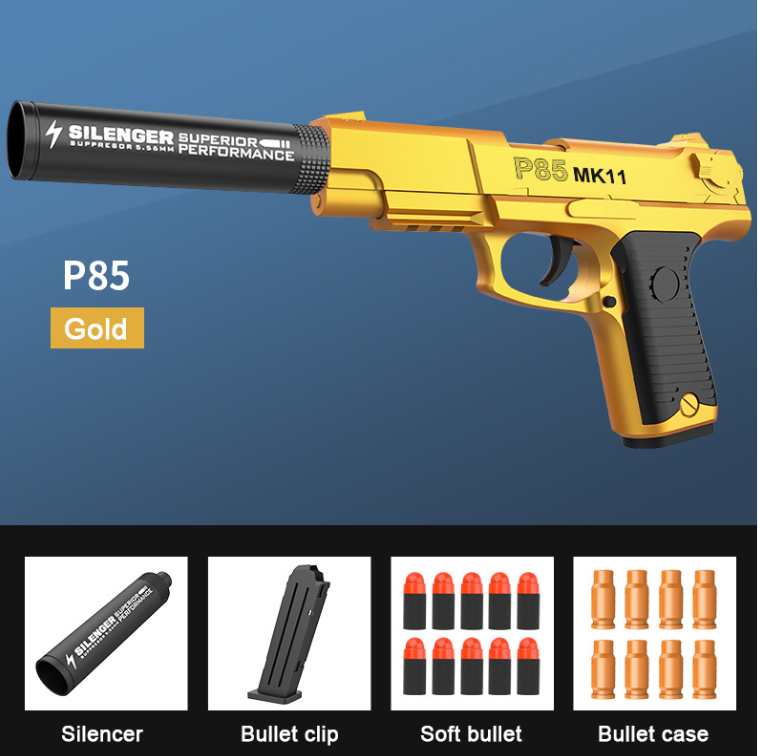 Shell Ejecting p85 mk11 pistol nerf guns