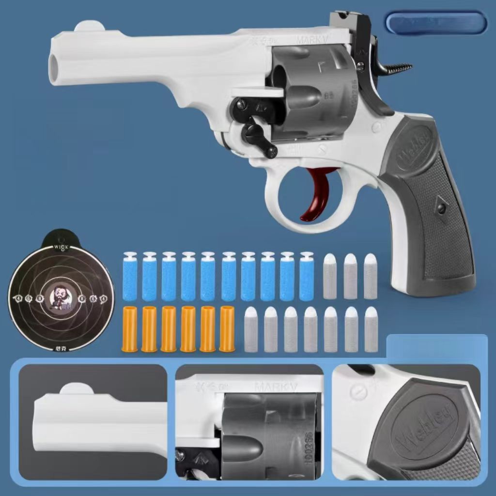 John Wick 4 MK5 Revolver Nerf Guns