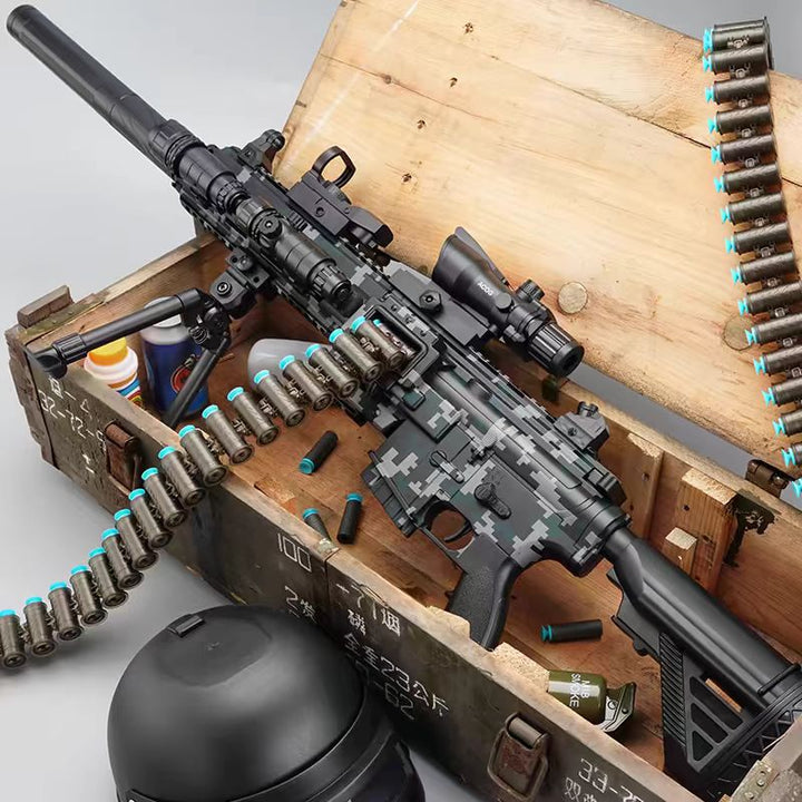 Realistic HK416 Assault Rifle Minigun Dart Gun