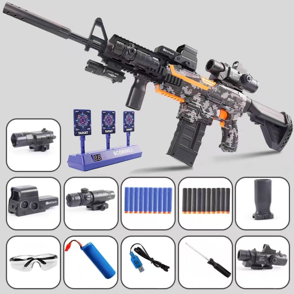 Electric Automatic HK416 Foam Dart Blaster