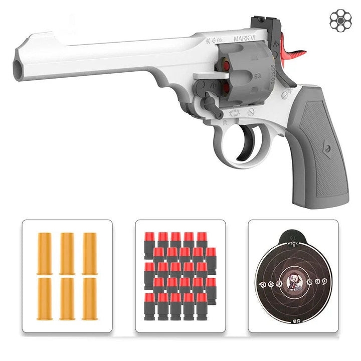 Mid-Fold Shell Throwing Wick Webley Revolver  Nerf Guns