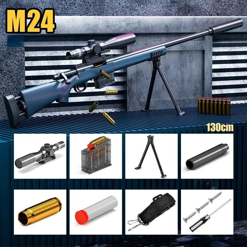 M24 Sniper Rifle Gun Realistic Nerf Guns