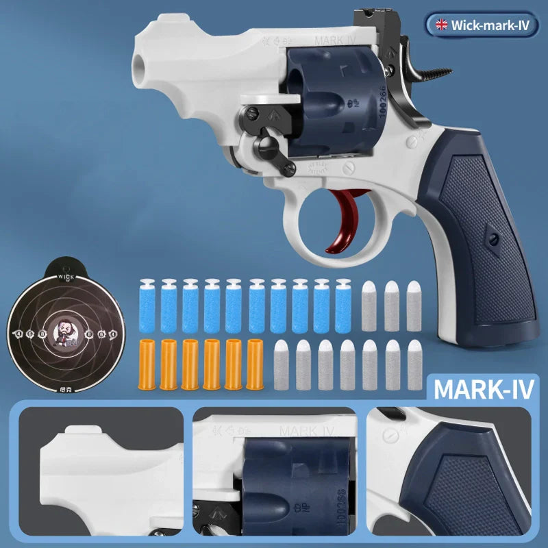 John Wick 4 MK4 Revolver Nerf Guns