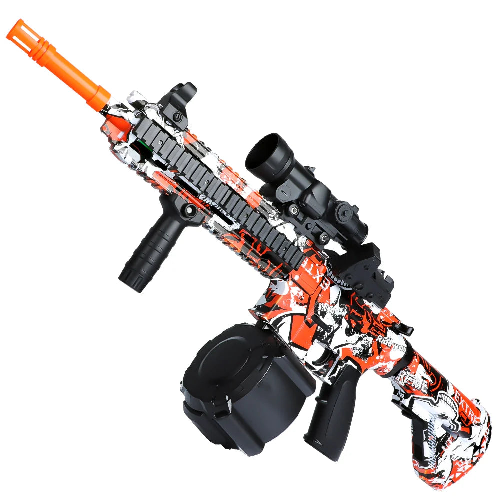 colorful semi Automatic HK416 rifle gel blaster