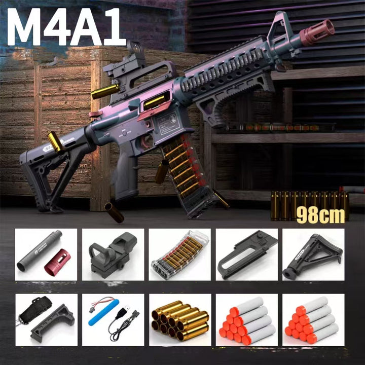 Discoloration Shell Ejection HK416/M4A1 Nerf Rifle