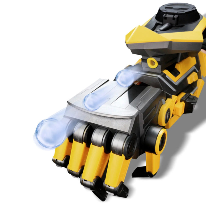 yellow fully automatic Mechanical Arm gel blaster