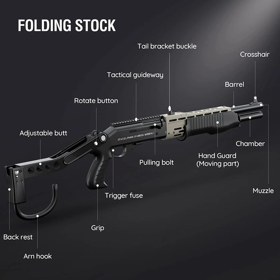 Single Shot Pump SPAS-12 Shotgun nerf guns