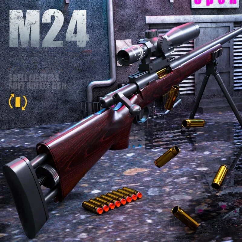 M24 Sniper Rifle Gun Realistic Nerf Guns