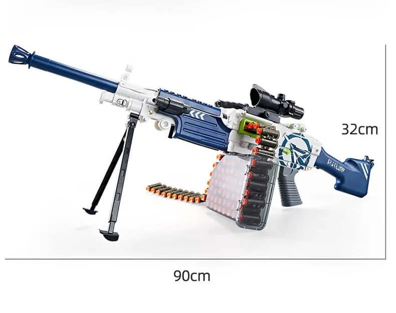 M249 machine gun foam dart Nerf blaster