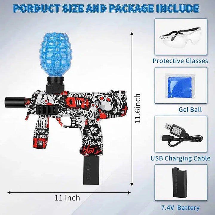 kids Graffiti Electric SMG orbi gun