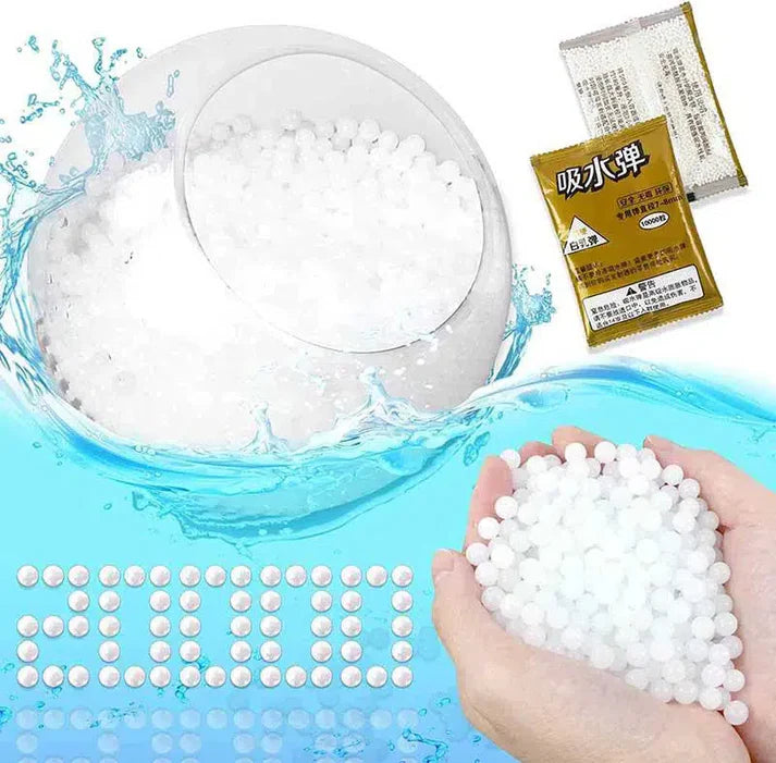 7-8mm Extra hardened milky white gel bullet