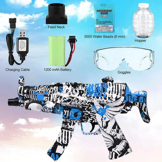 6mm Gel Ball Graffiti Mini AK Orbeez Gun