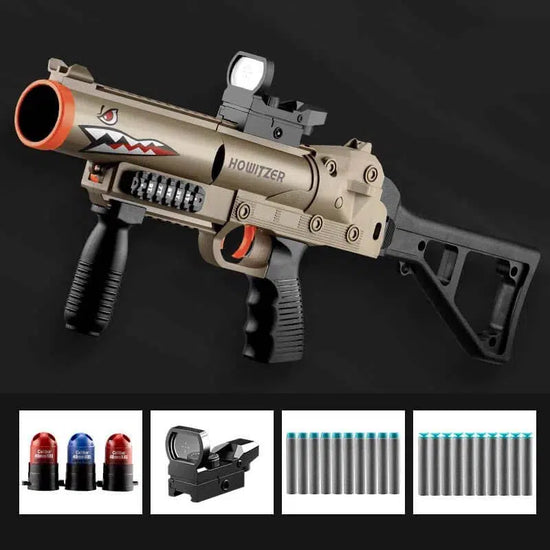 Three-shot GL-06 grenade launcher nerf gun