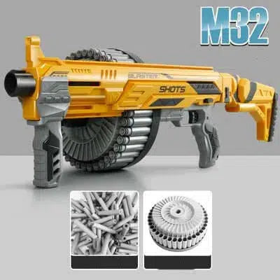 Fire Bull M32 Machine Gun Nerf Gun