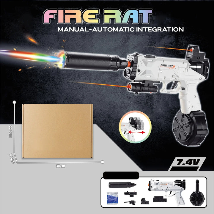 With Fire Rat Semi Automatic Pistols Gel Blaster