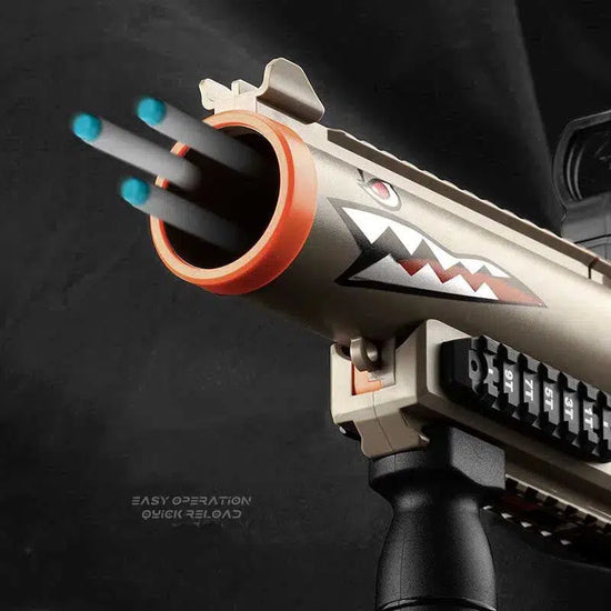 Three-shot GL-06 grenade launcher nerf gun