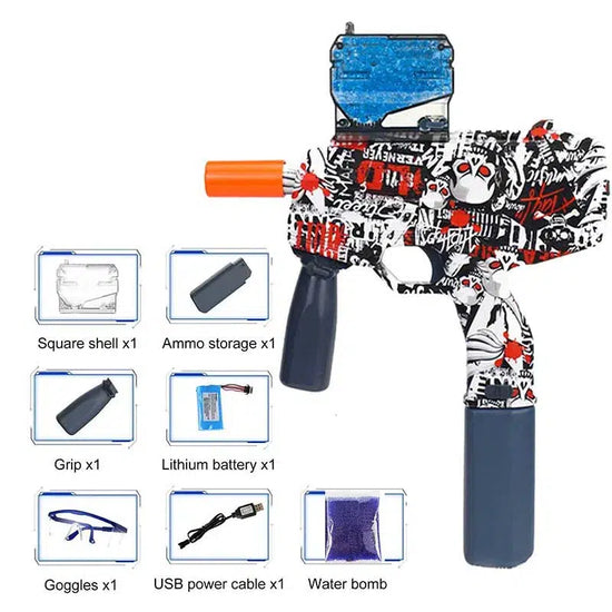 Graffiti Electric MP-9 Gel Ball Orbi Gun