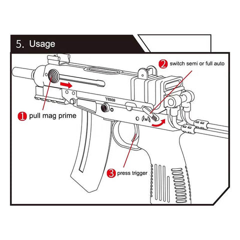 Gel Fight VZ.61 Scorpion Gel Blaster