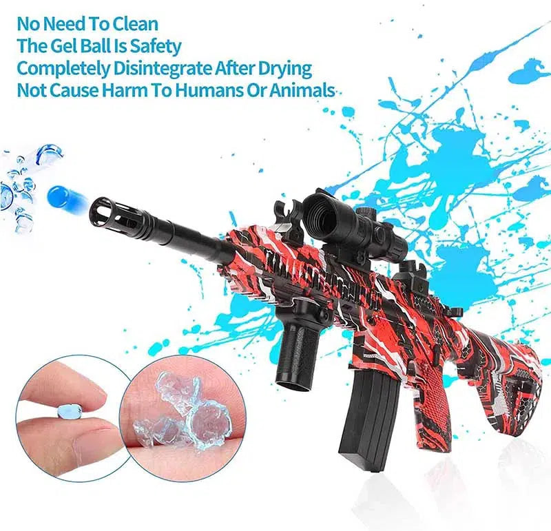 graffiti HK416d splatter ball orbeez blaster