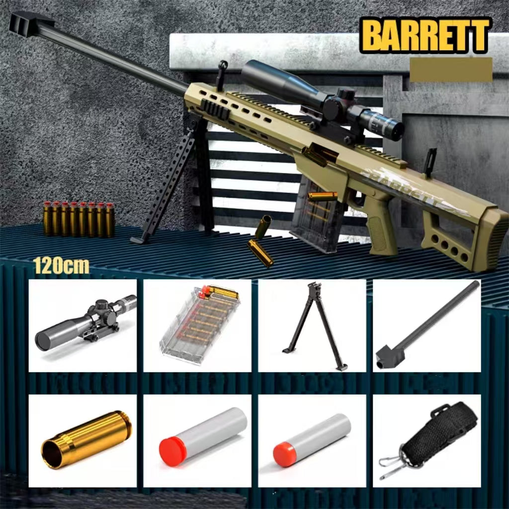 Barrett M107 Sniper Rifle Nerf Guns