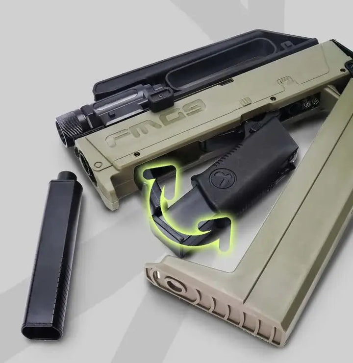 Electric Auto Folding FMG-9 Gel Blaster