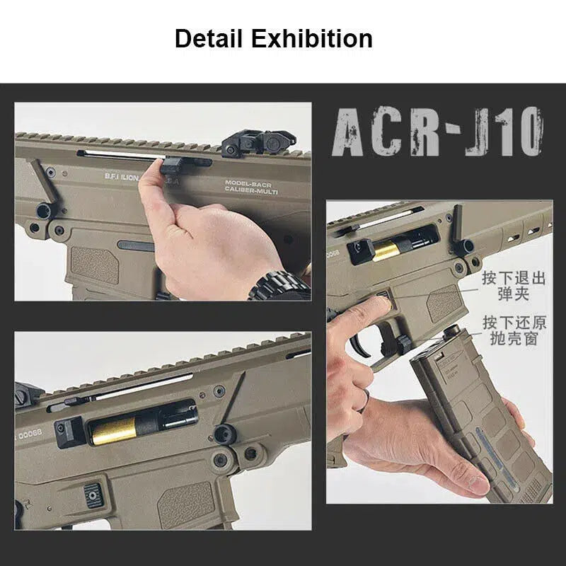 Realistic ACR Gen10 gel ball Gun