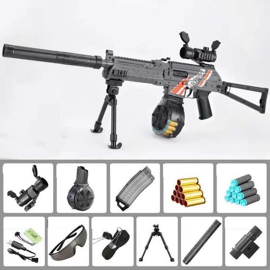 Manual Automatic AK-74U Rifle Gun Nerf Guns