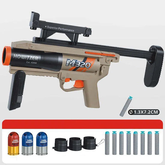 Three-shot M320 Grenade Launcher nerf gun