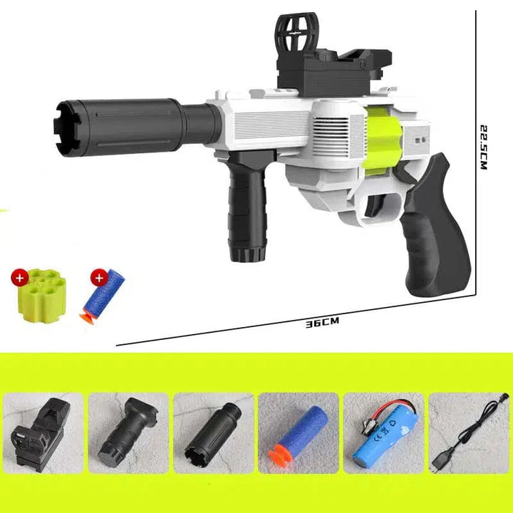 Electric 007 Revolver Foam Dart Blaster