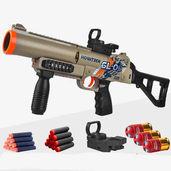 Three-shot GL-06 grenade launcher nerf gun