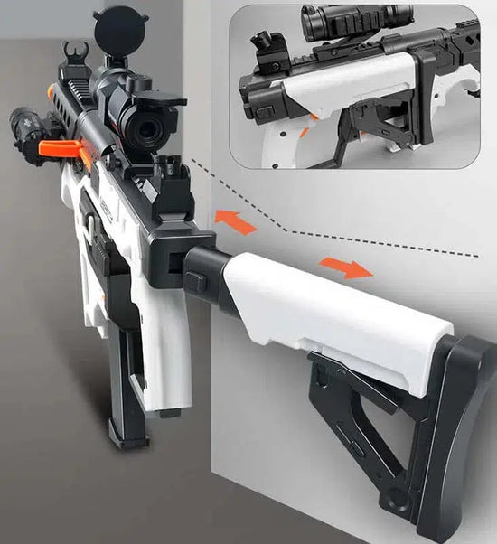 Semi-automatic Victor Submachine Gun Foam Dart Blaster