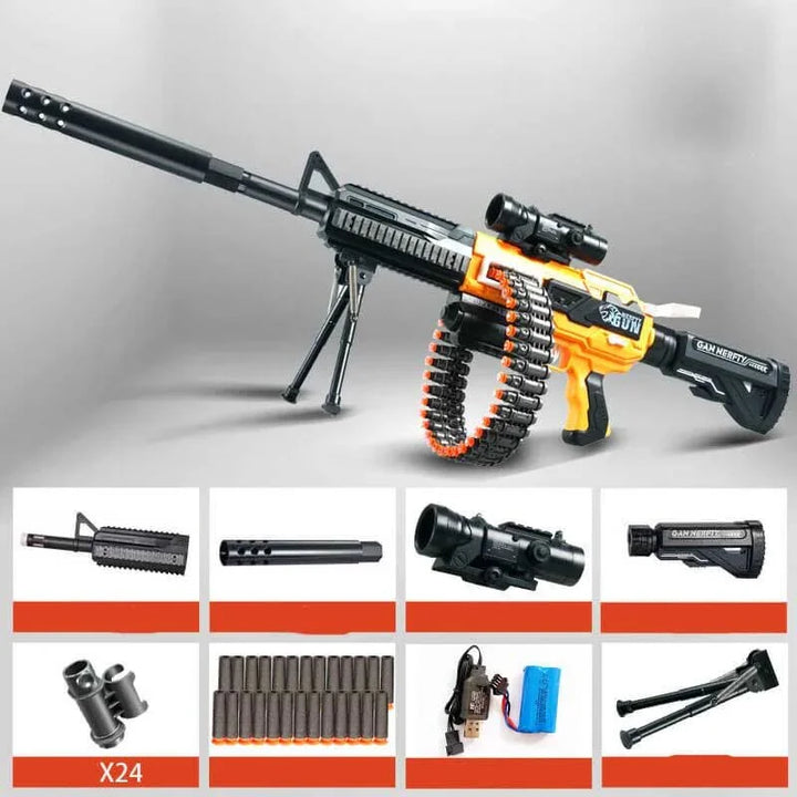 Adults Automatic M4A1-M249 Hybrid Machine Gun Nerf Guns