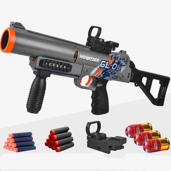 Three-shot GL-06 grenade launcher nerf gun