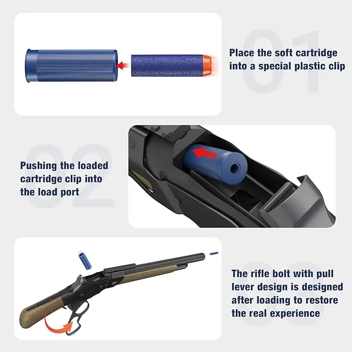 Winchester 1887 Realistic Shotgun nerf guns