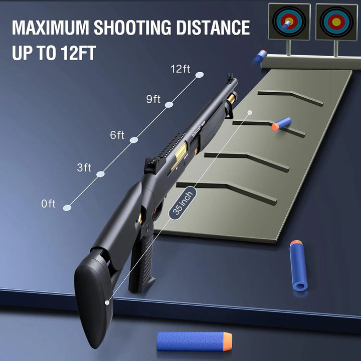 Powerful Pump UDL XM1014 shotgun nerf guns