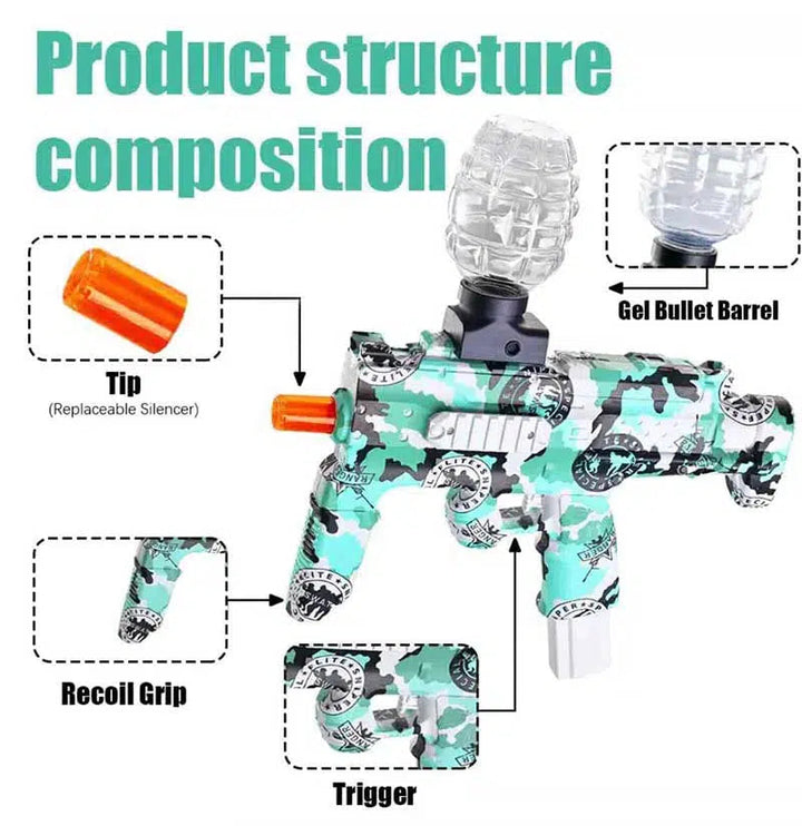 Electric Graffiti MP7 Toy Gun Orby Gun