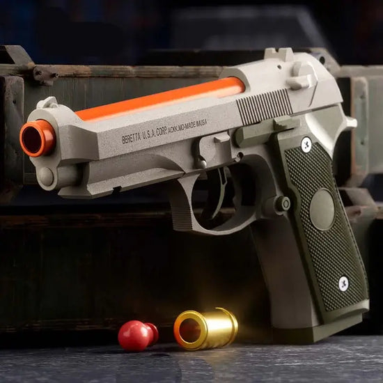 Semi-Auto Beretta M9A3 Soft Bullet Gun Nerf Blaster