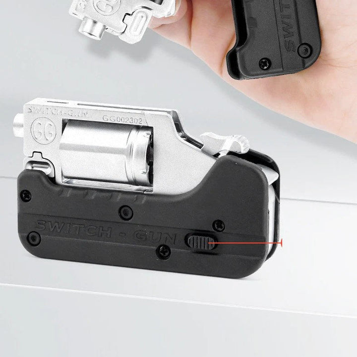 Mini Alloy Switch-Gun Revolver Nerf Guns