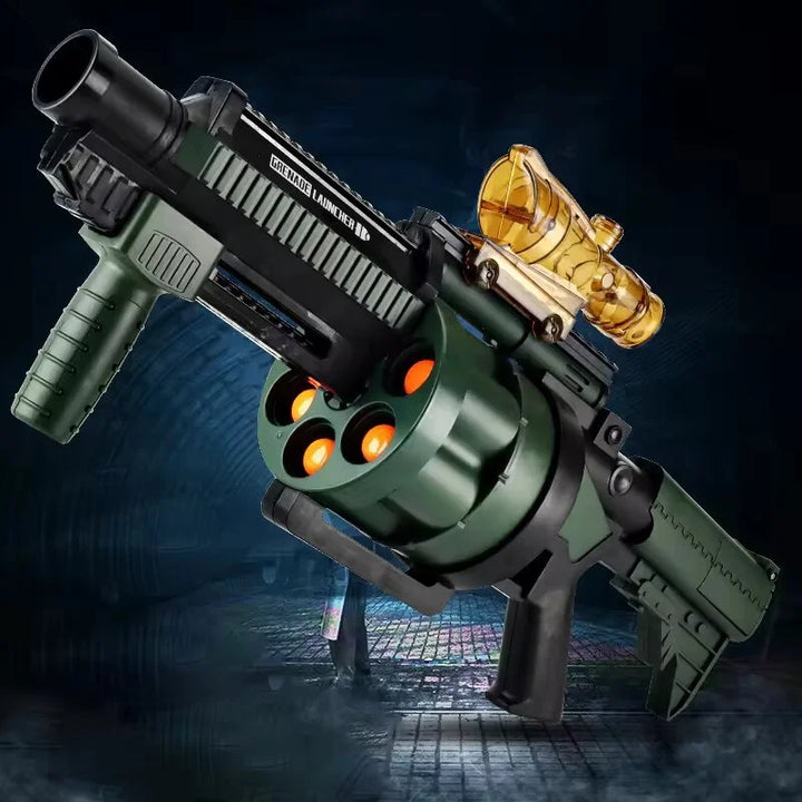 6 Rounds Grenade Launcher Nerf Guns