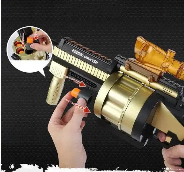 6 Rounds Grenade Launcher Nerf Guns