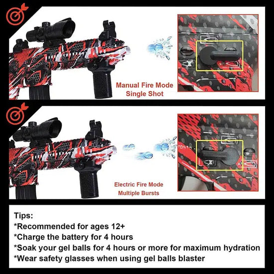 graffiti HK416d splatter ball orbeez blaster