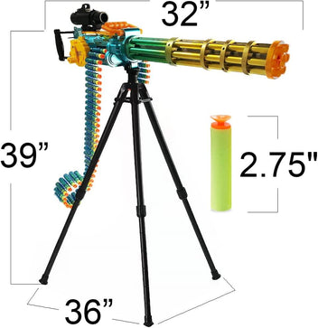 Cool Kids Nerf Gatling Gun Machine Gun